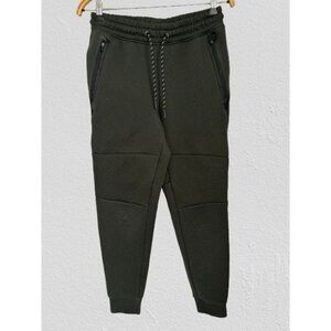 RGSTR Sweatpants Joggers Green Pull-up Tapered Casual Pockets Size Small